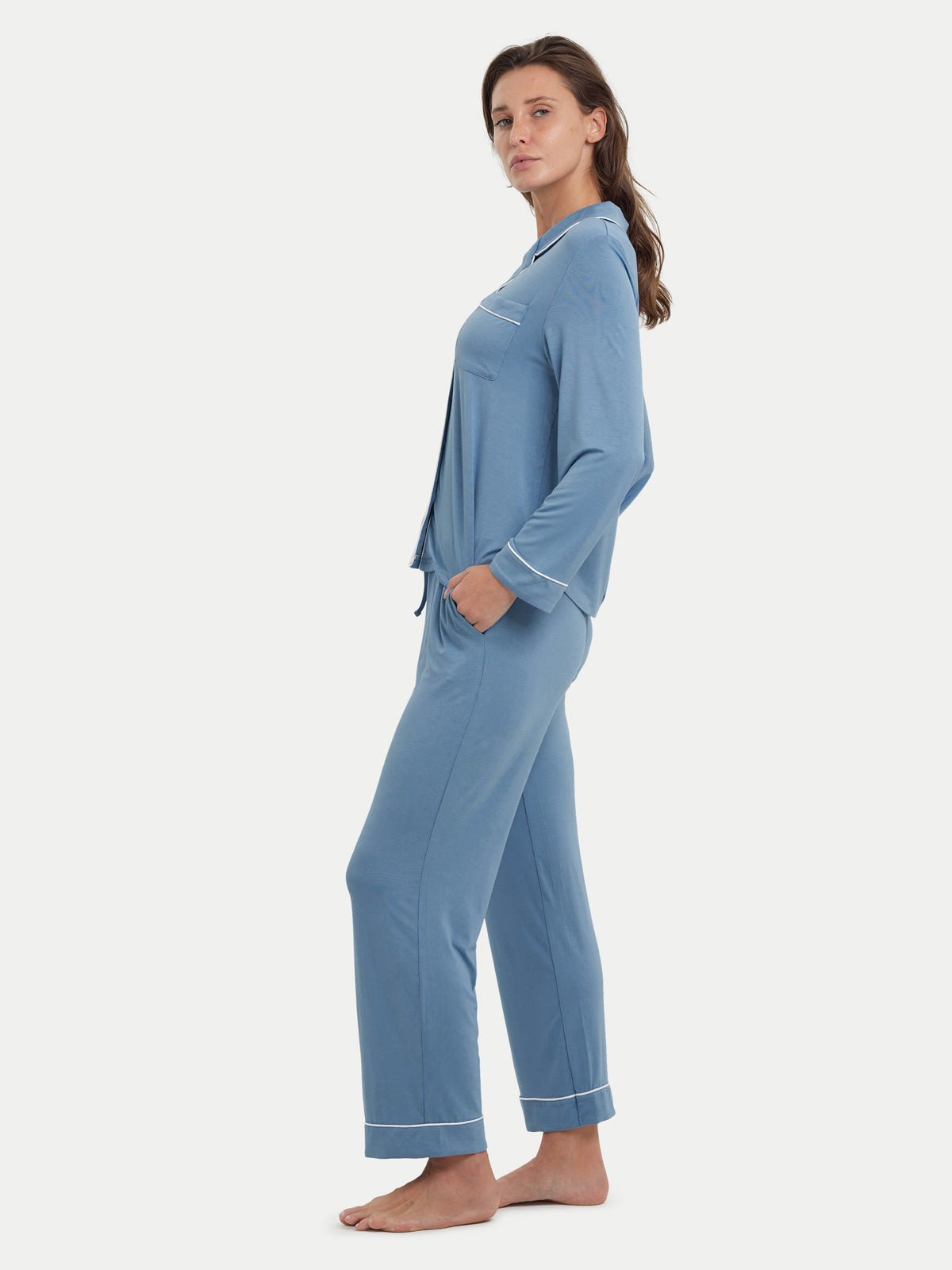 Long Sleeve Bamboo Pajama Set