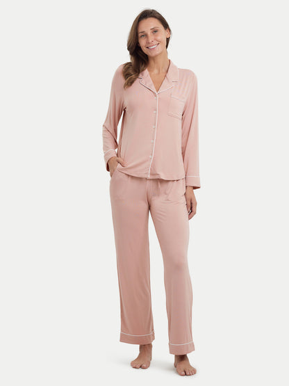 Long Sleeve Bamboo Pajama Set