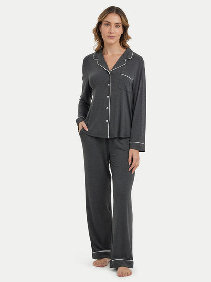 Long Sleeve Bamboo Pajama Shirt
