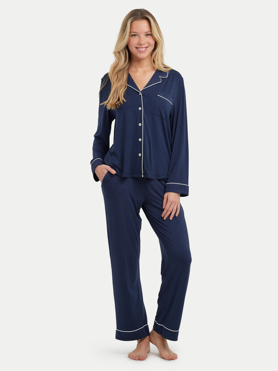 Long Sleeve Bamboo Pajama Set