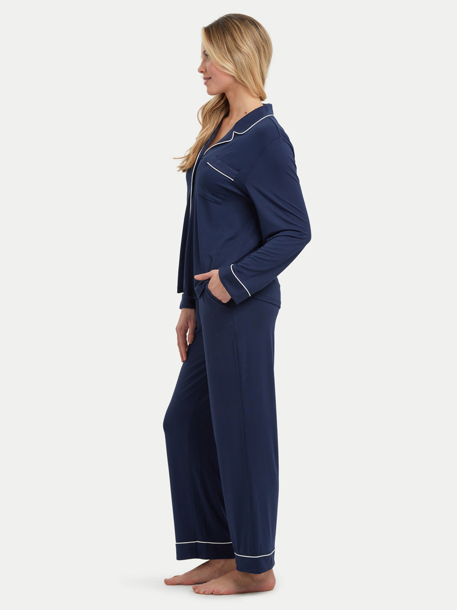 Long Sleeve Bamboo Pajama Set