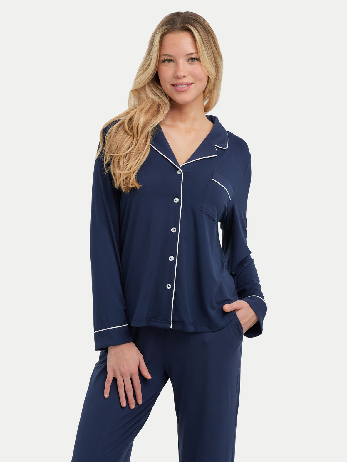 Long Sleeve Bamboo Pajama Set