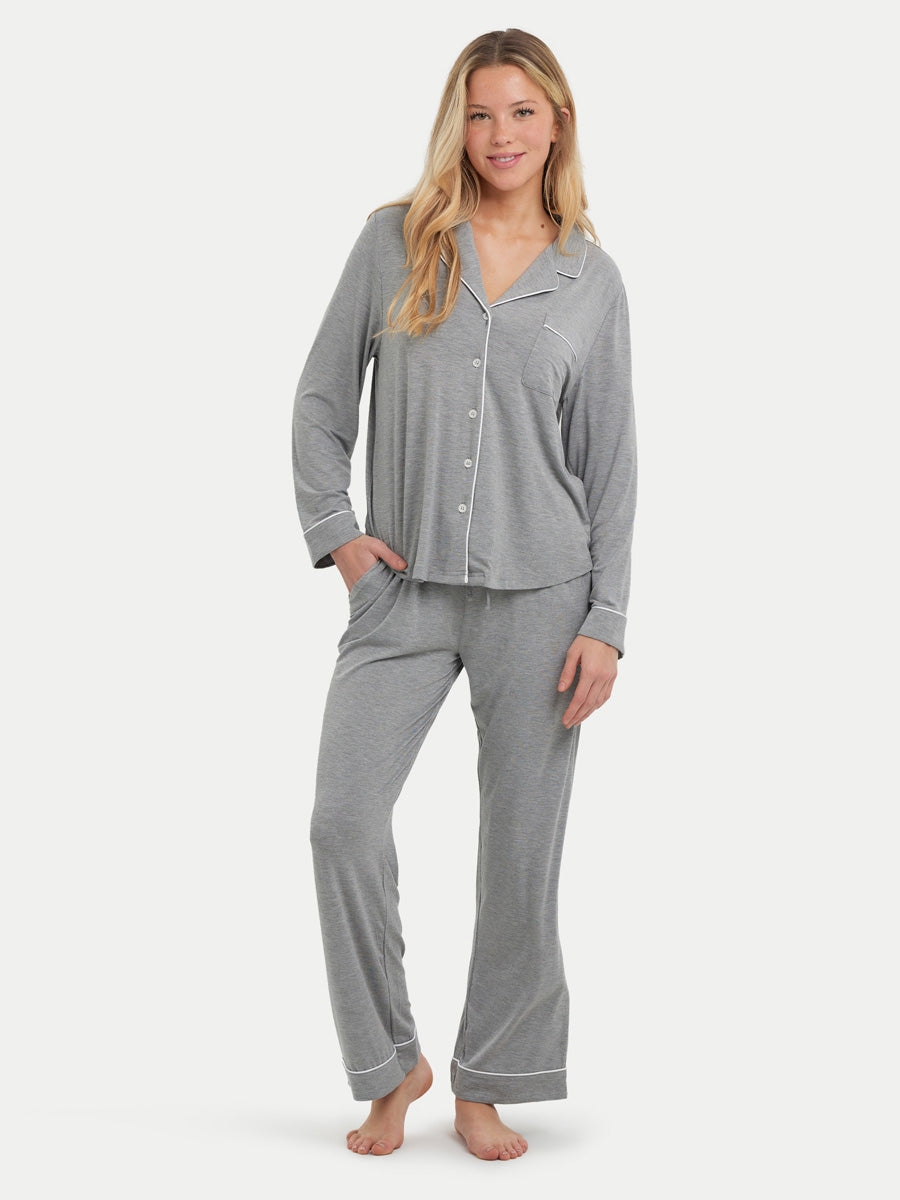 Long Sleeve Bamboo Pajama Set