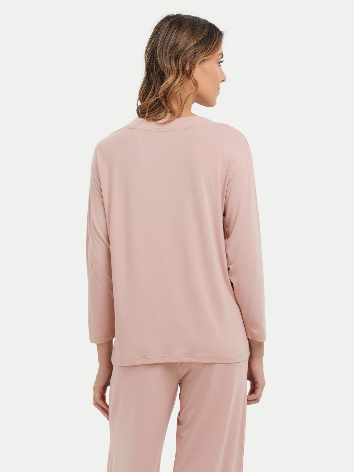 Long Sleeve Bamboo Slouchy PJs Set
