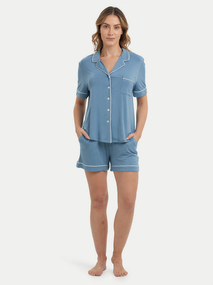Short Sleeve Bamboo Pajama Set