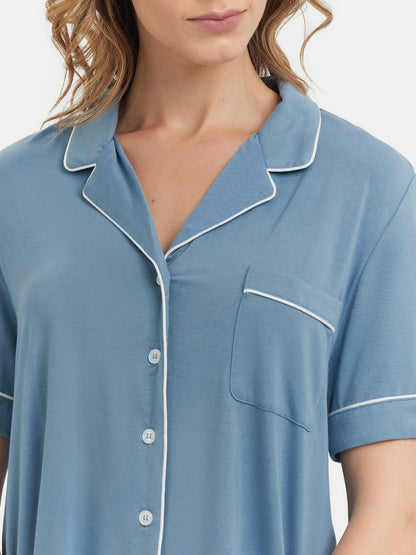 Short Sleeve Bamboo Pajama Set