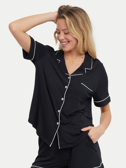 Short Sleeve Bamboo Pajama Set