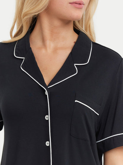 Short Sleeve Bamboo Pajama Shirt