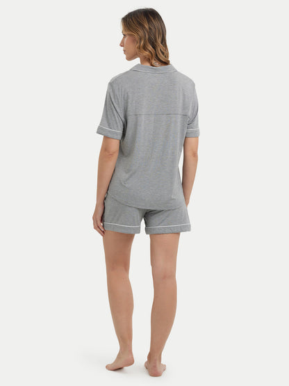 Short Sleeve Bamboo Pajama Shirt