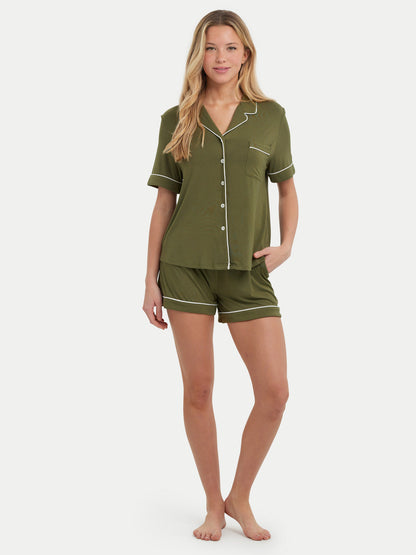 Short Sleeve Bamboo Pajama Set