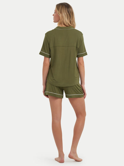 Short Sleeve Bamboo Pajama Set
