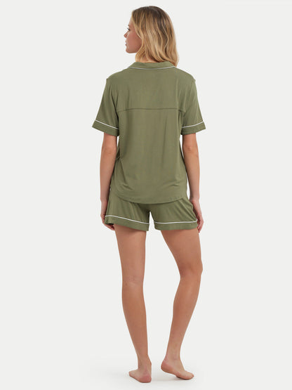 Short Sleeve Bamboo Pajama Shirt