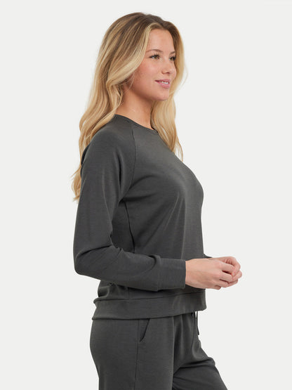 Bamboo Pullover Crew