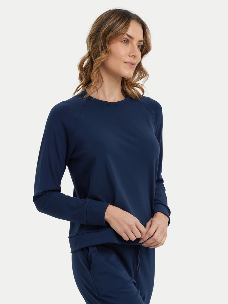 Bamboo Pullover Crew