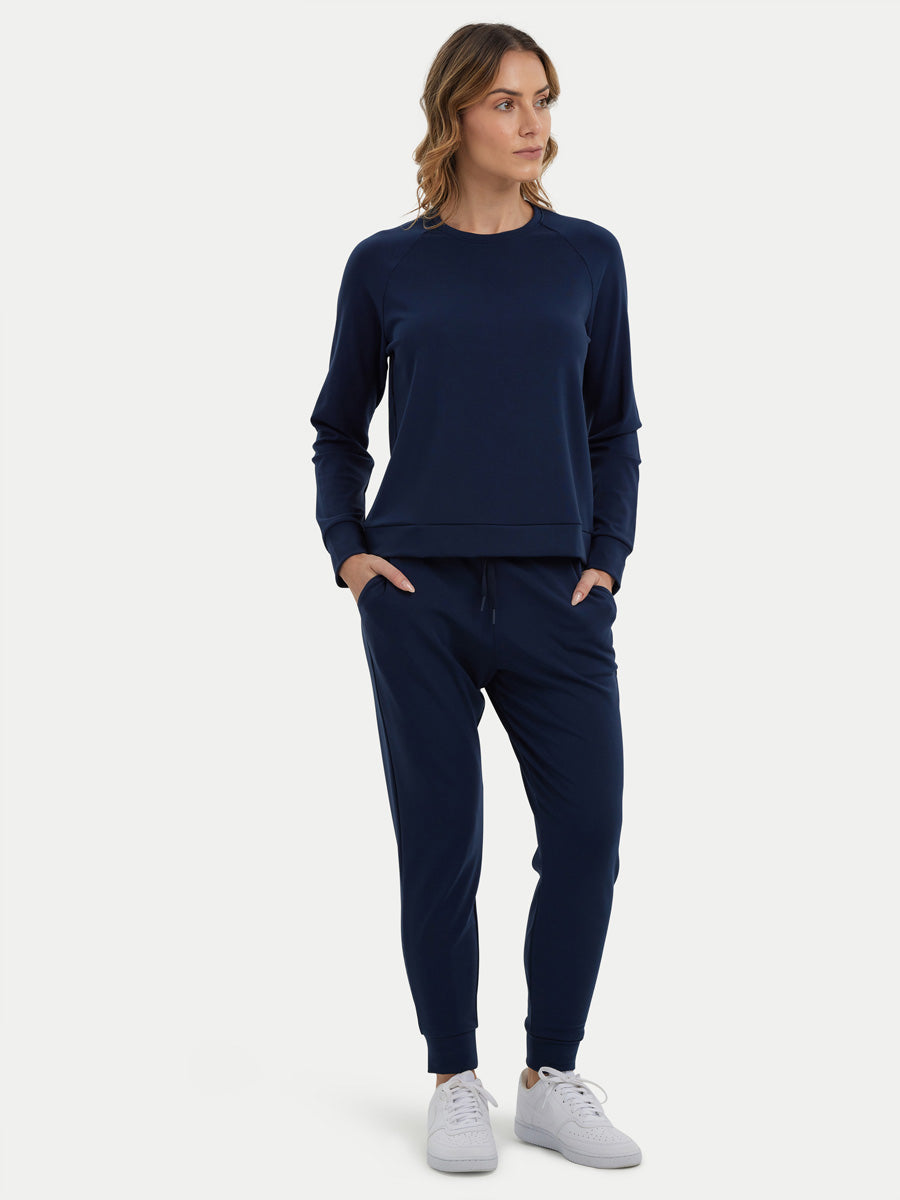 Bamboo Pullover Crew