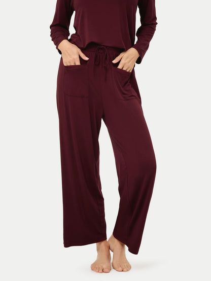 Long Sleeve Bamboo Slouchy PJs Set