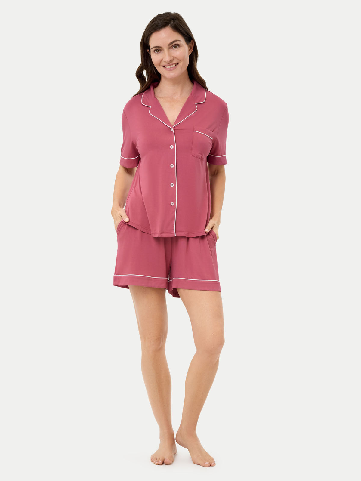 Short Sleeve Bamboo Pajama Set